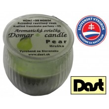 Aromatická sviečka /sklo/ HRUŠKA, 115 gram netto