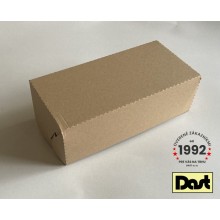 Krabička 27x13x9cm - hnedá, microvlna