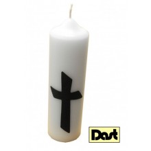 Pohrebná sviečka s krížikom 250gram