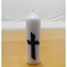 Pohrebná sviečka s krížikom 250gram
