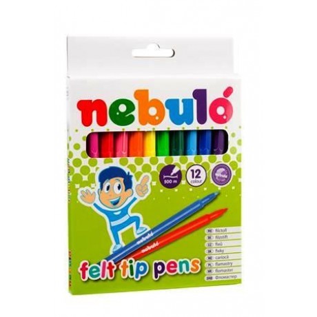 Fixky NEBULO 1 mm, 12 farieb