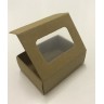 Krabička s okienkom 83x60x27mm - hnedá