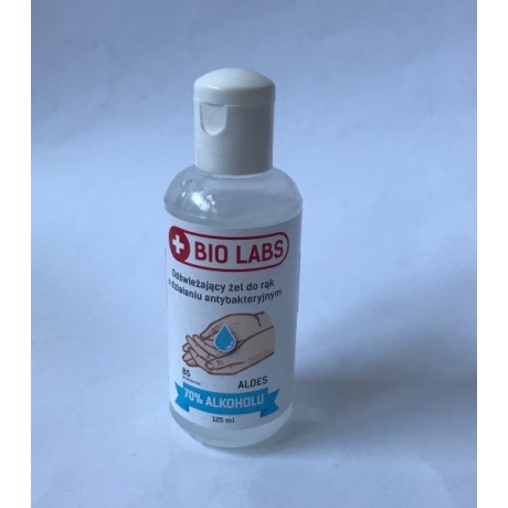 BIO LABS Antibakterialny gel 125ml. bezoplachový