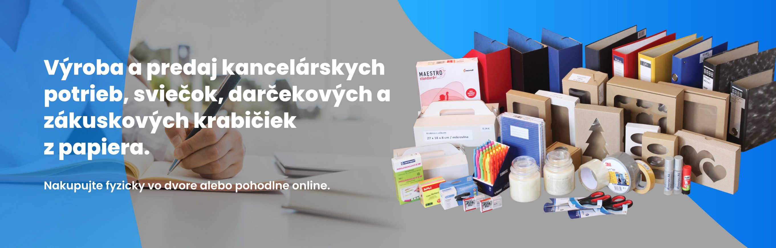 DAST s.r.o. - výroba a predaj kancelárskych potrieb a krabičiek z papiera
