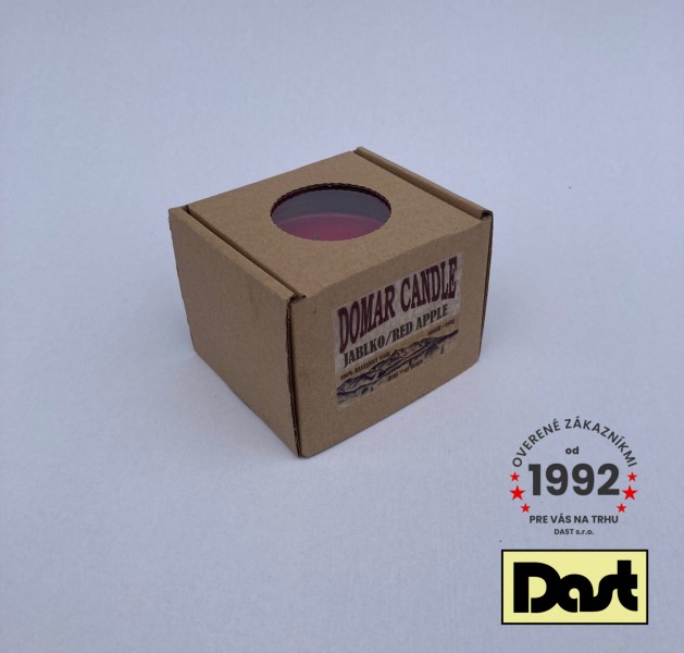 DOMAR CANDLE 160g/ JABLKO ČERVENÉ