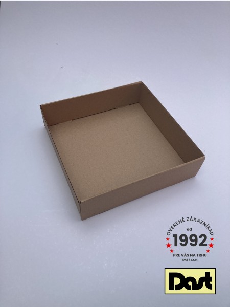 Prepravka jednodielna 20x20x5cm, microvlna