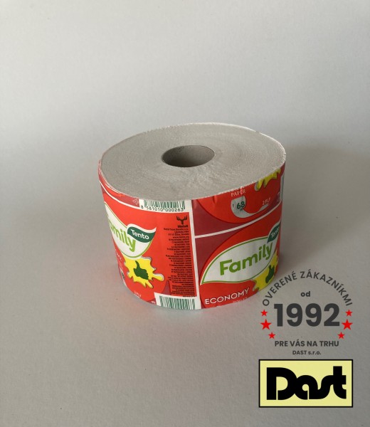 Toaletný papier TENTO FAMILY ECONOMY,2-vr., 60m