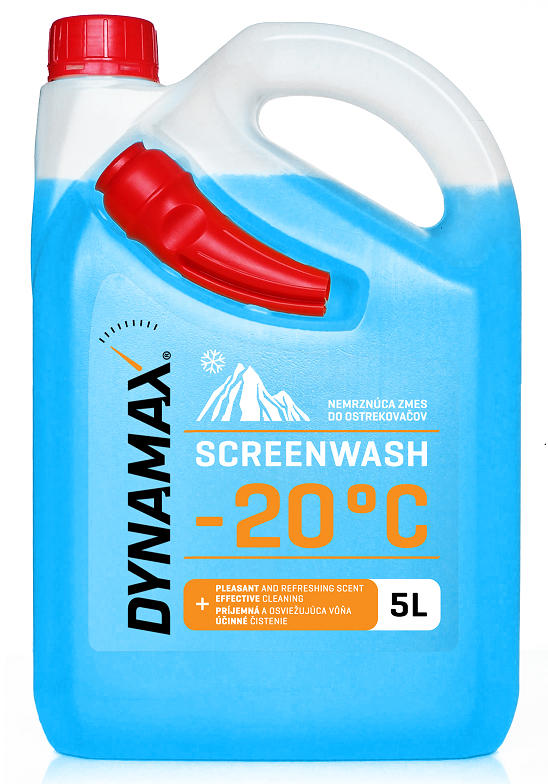 Zimná zmes do ostrekovačov DYNAMAX SCREENWASH -20 5L