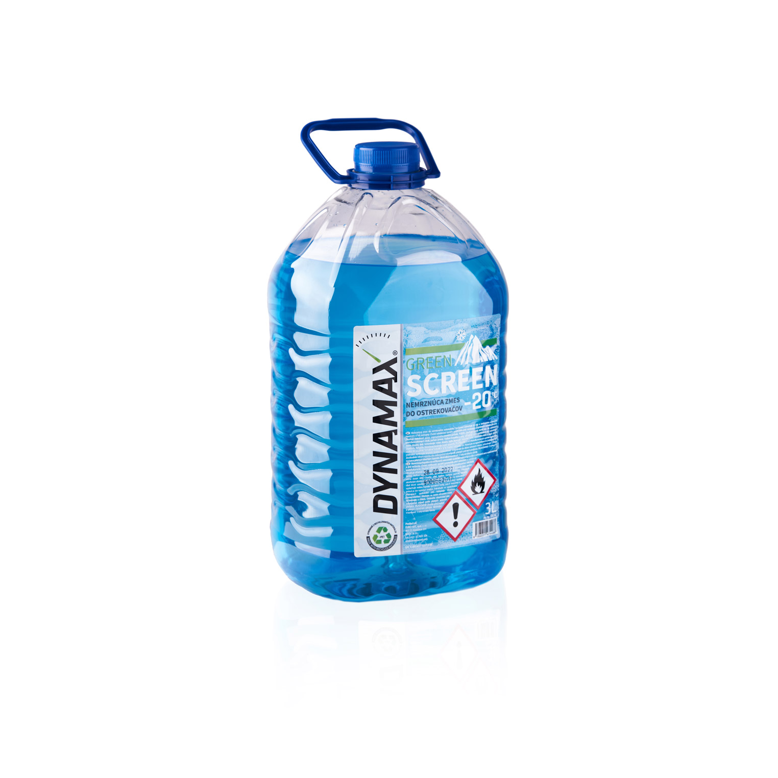 Zimná zmes do ostrekovačov PET -20 3L DYNAMAX SCREENWASH