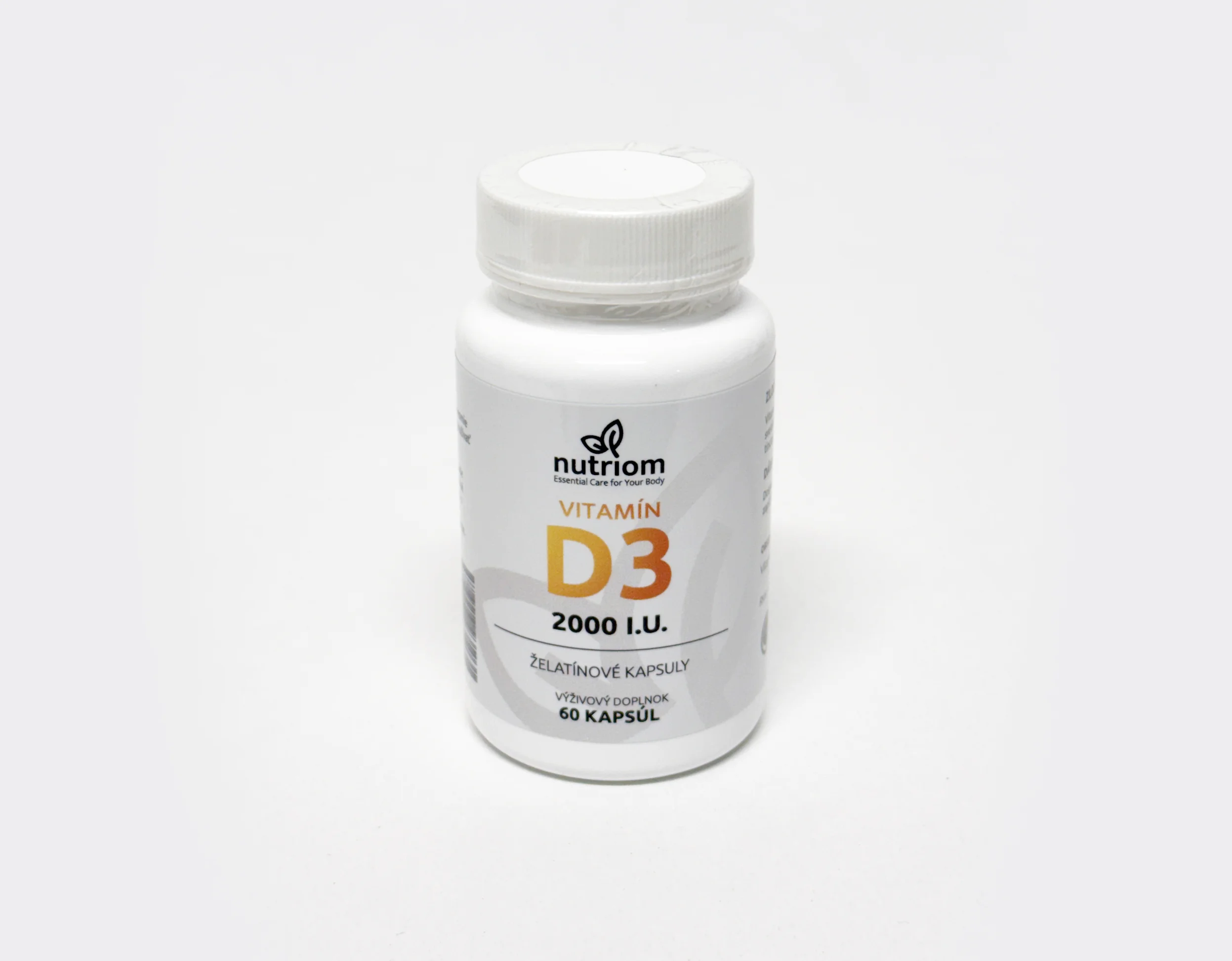 NUTRIOM Vitamín D3 60ks 2000 IU NUTRIOM Vitamín D3 60ks 2000 IU