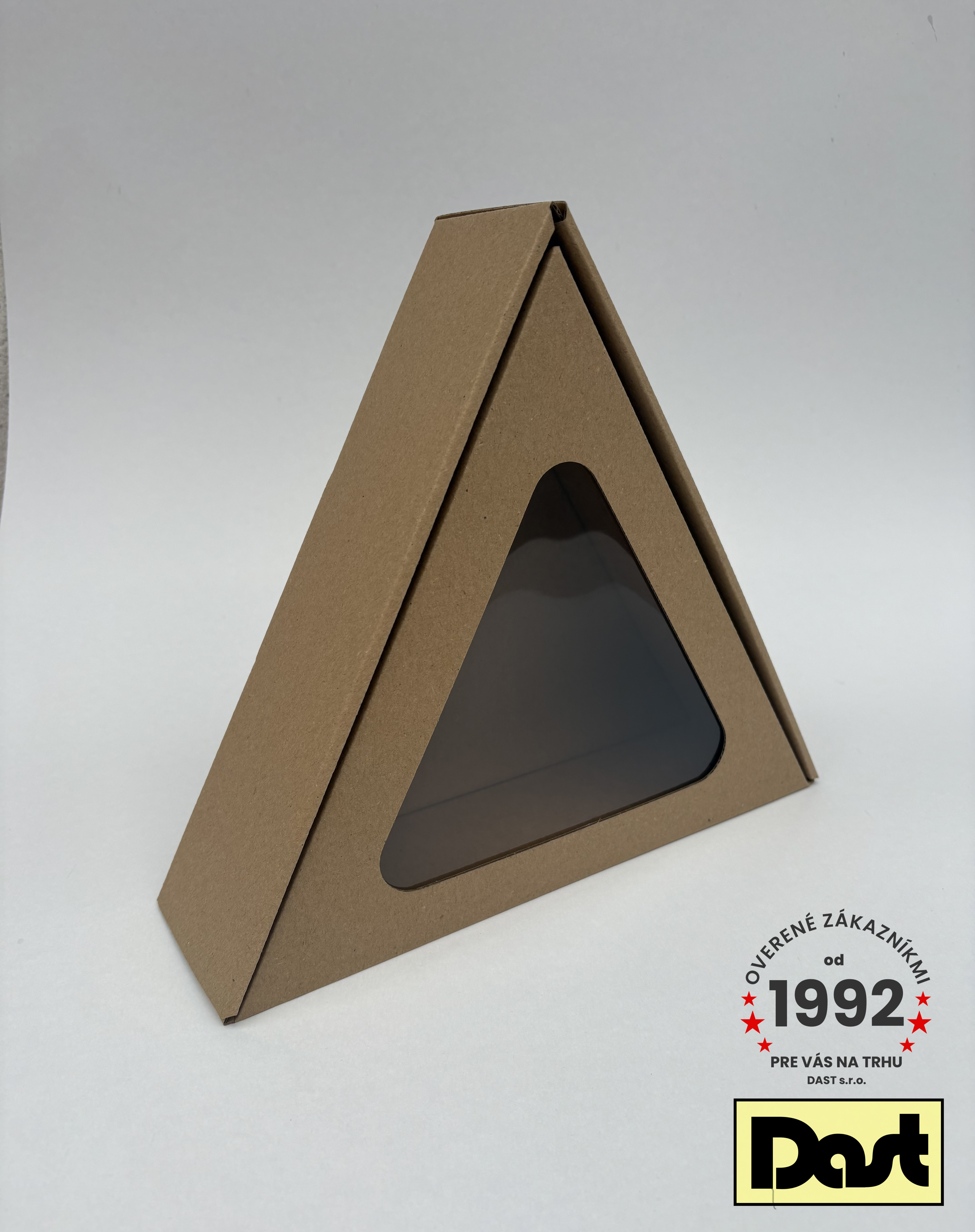 Krabička s okienkom 27x27x27x8cm