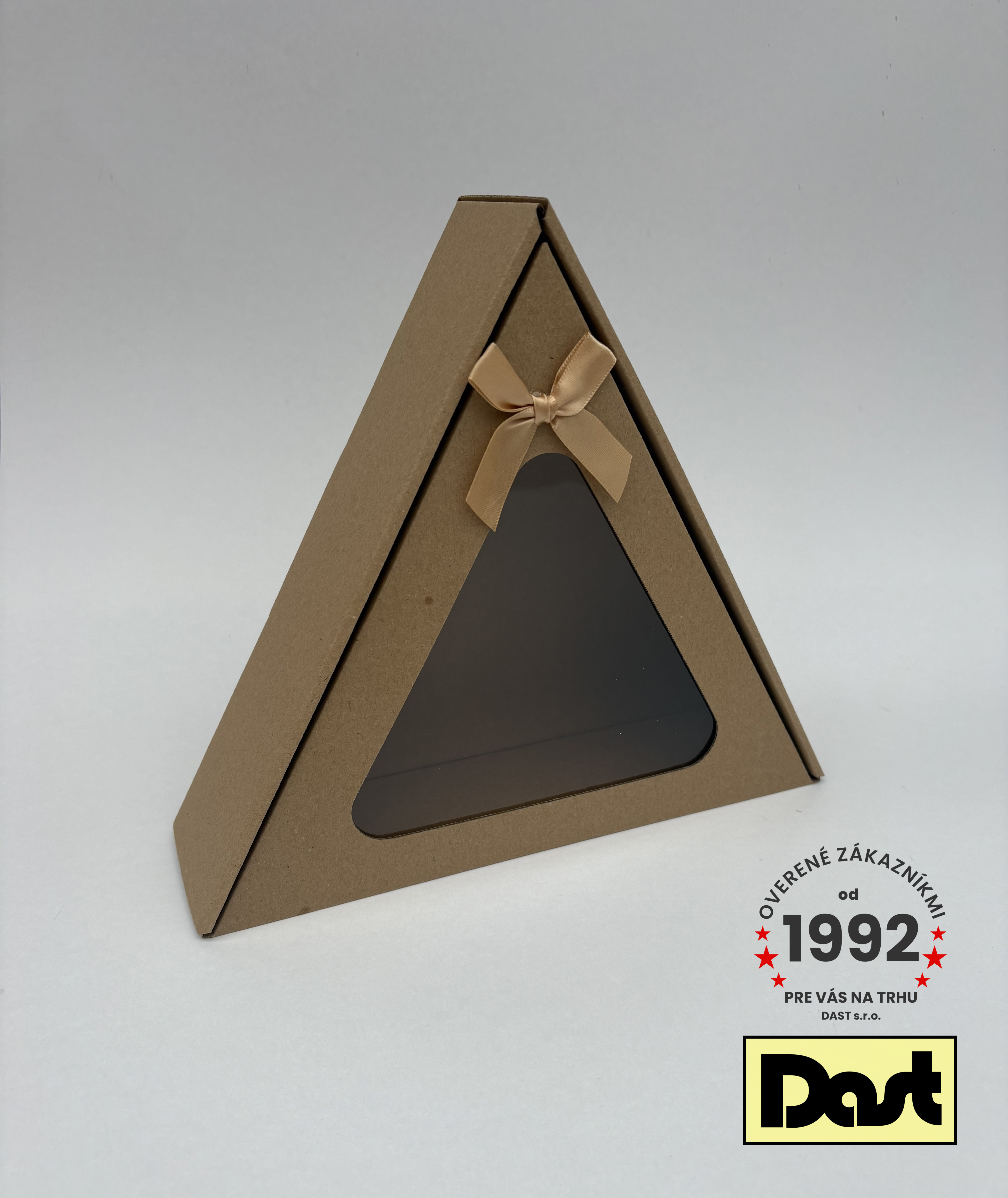 Krabička s okienkom 27x27x27x8 MAŠLA