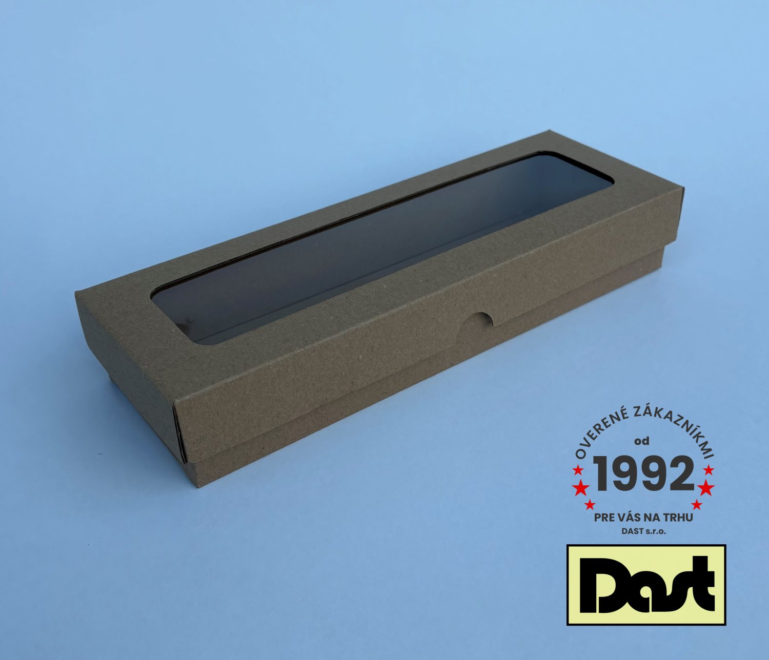Krabička s okienkom 30x10x5cm Krabička s okienkom 30x10x5cm