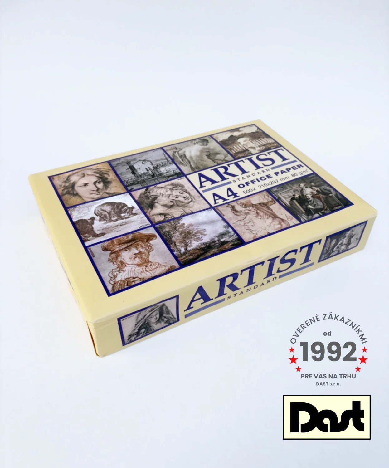 Kopirovací papier ARTIST Standard A4 80gsm, 500 listov