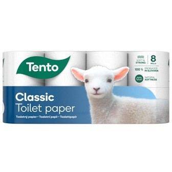 Toaletný papier Tento Classic 3-vr.