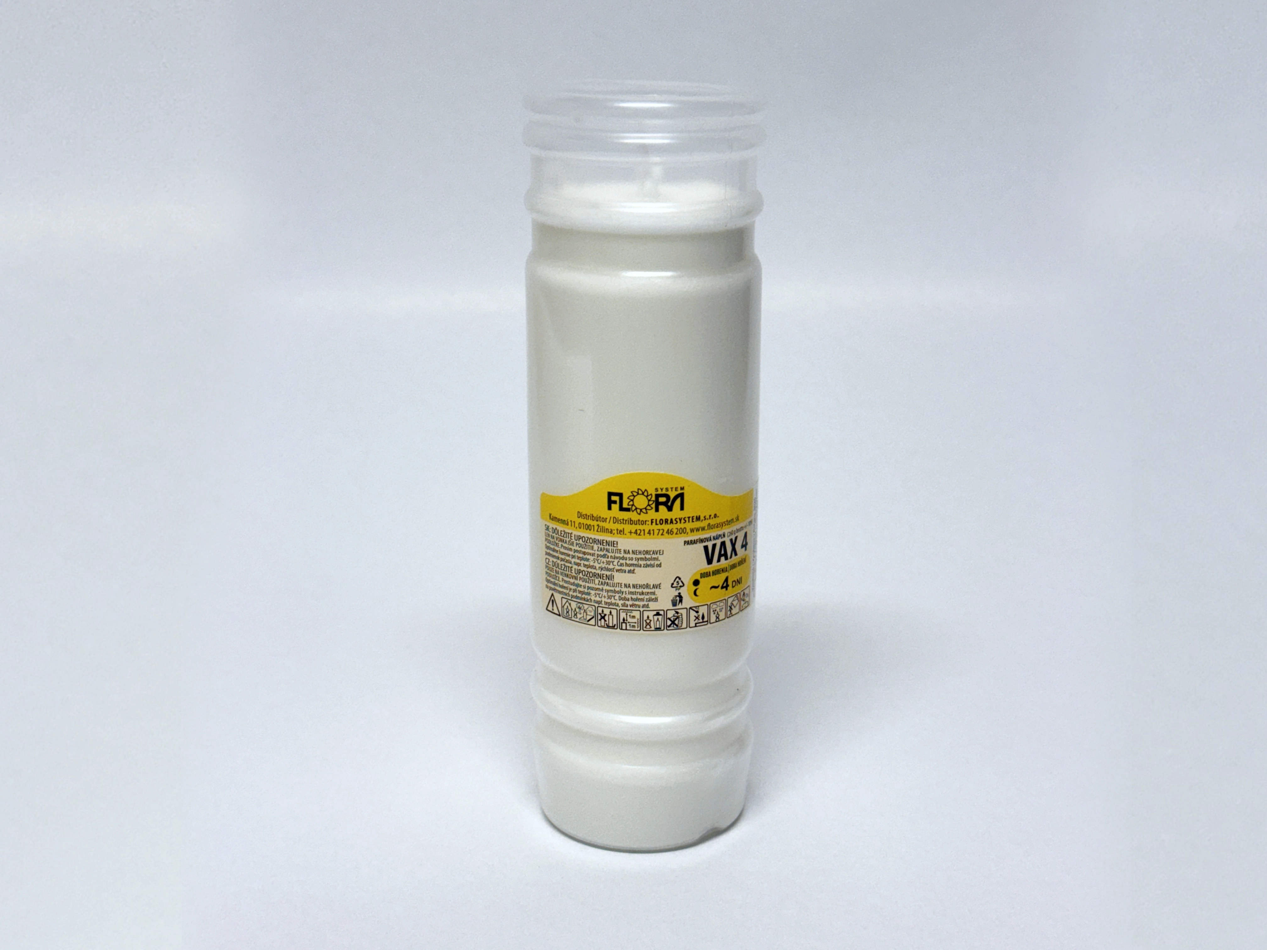 Náhrobná sviečka - parafínová náplň VAX4, 260 gr.