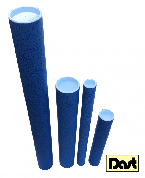TUBUS 52 x 700 mm modrý s vekami