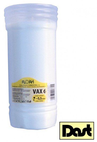 Náhrobná sviečka - parafínová náplň VAX6, 530 gr.