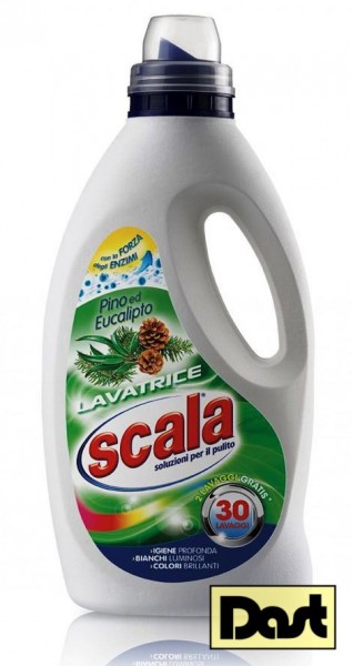 Koncentrovaný prací gel 1,5L, 30 praní, Borovica-Eukaliptus