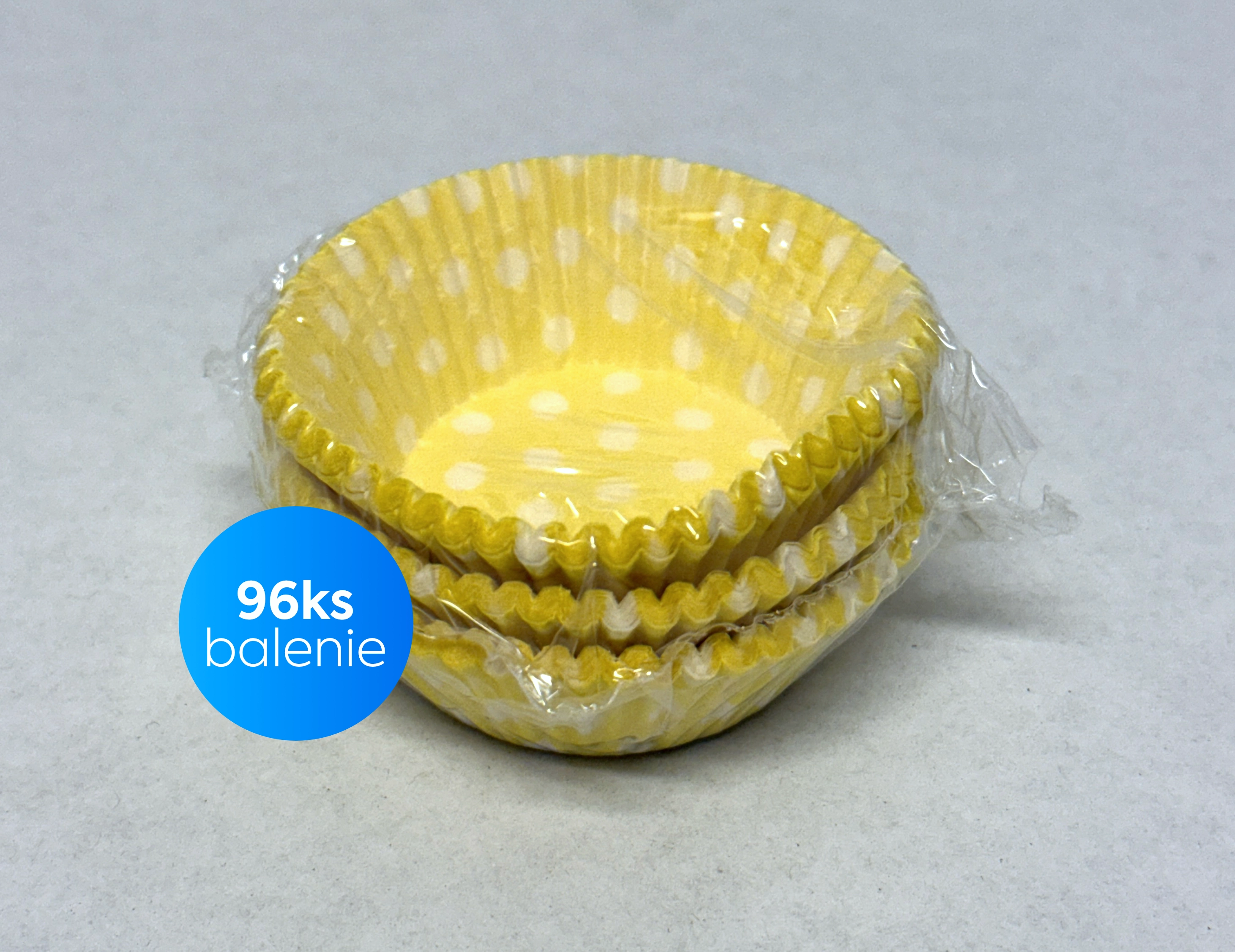 Papierové košičky na MUFFINY 50x26mm / 100 ks Farebné