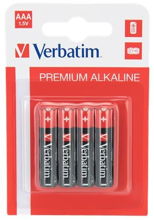 Batéria VERBATIM mikro AAA 1,5V, alkalická