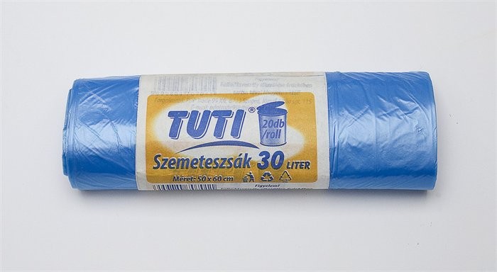 Vrecia na odpadky, 30L/20ks, TUTI