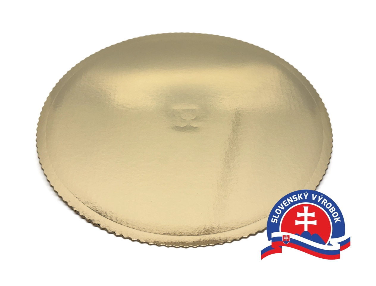 Podložka pod tortu DAST, ZLATÁ kruh 40cm/5ks, hrubka 4 mm