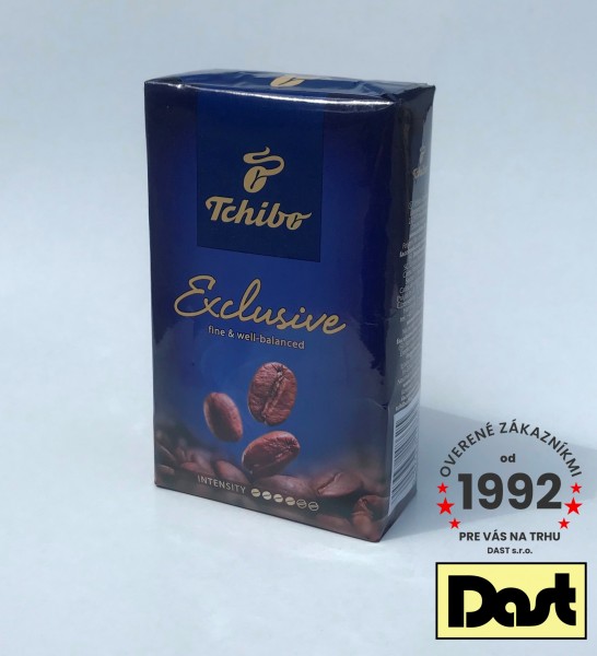 TCHIBO Káva pražená mletá 250 g EXCLUSIVE