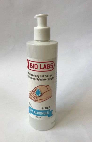 BIO LABS Antibakterialny gel 300ml. bezoplachový